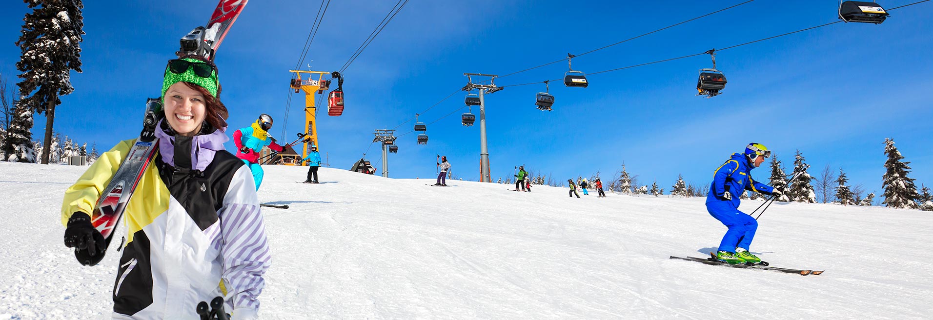 Skischule in Sachsen